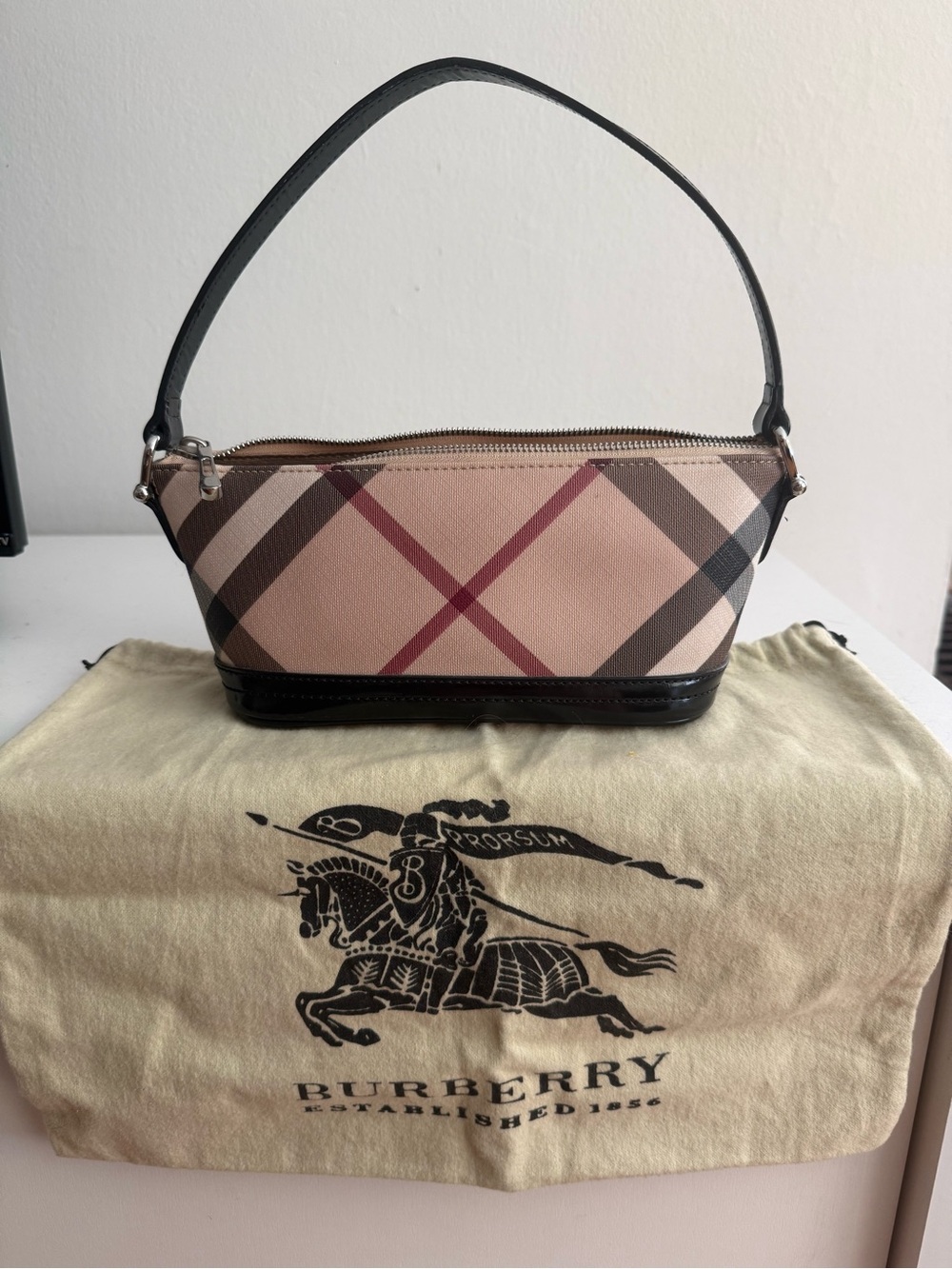 Burberry Super Nova Check Bag Vintage Y2K